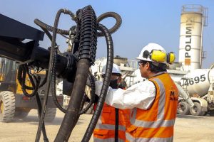 DEMOSTRACIÓN DE LANZADO DE SHOTCRETE EN LAS INSTALACIONES DE POLIMIX